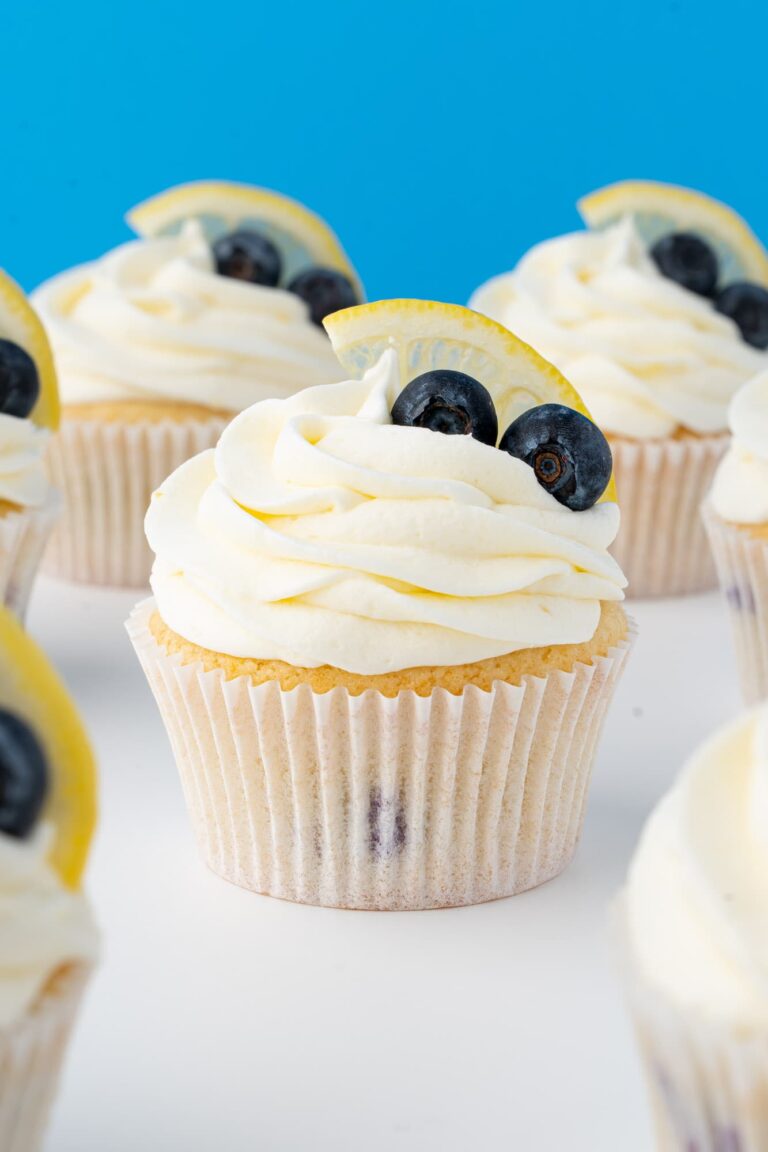 Lemon Blueberry Cupcakes