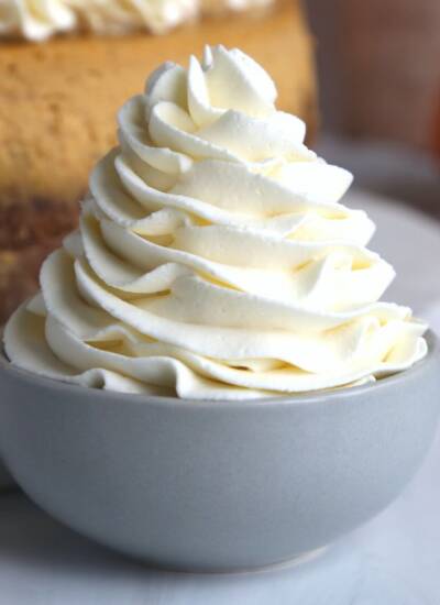 cream cheese whipped cream frosting featured image