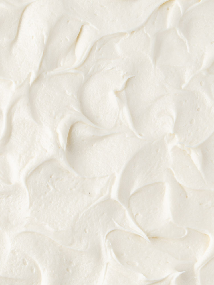 Cream cheese frosting.