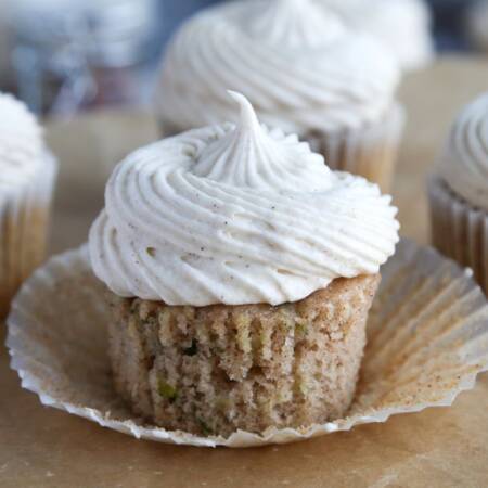 zucchini cupcakes featured image
