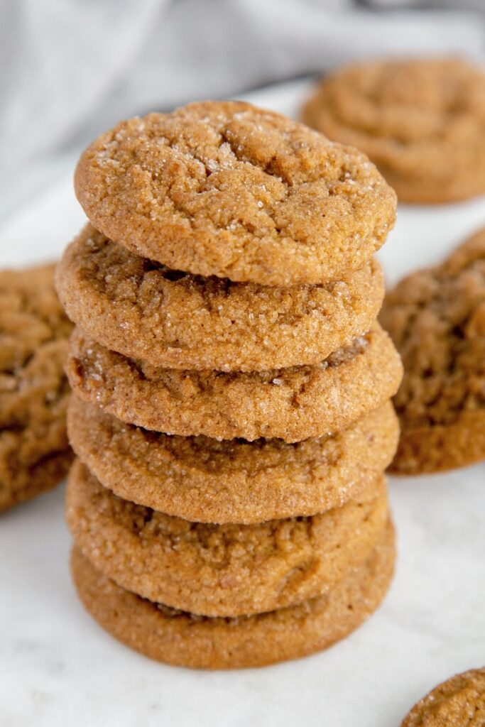 ginger molasses cookies christmas cookie recipes