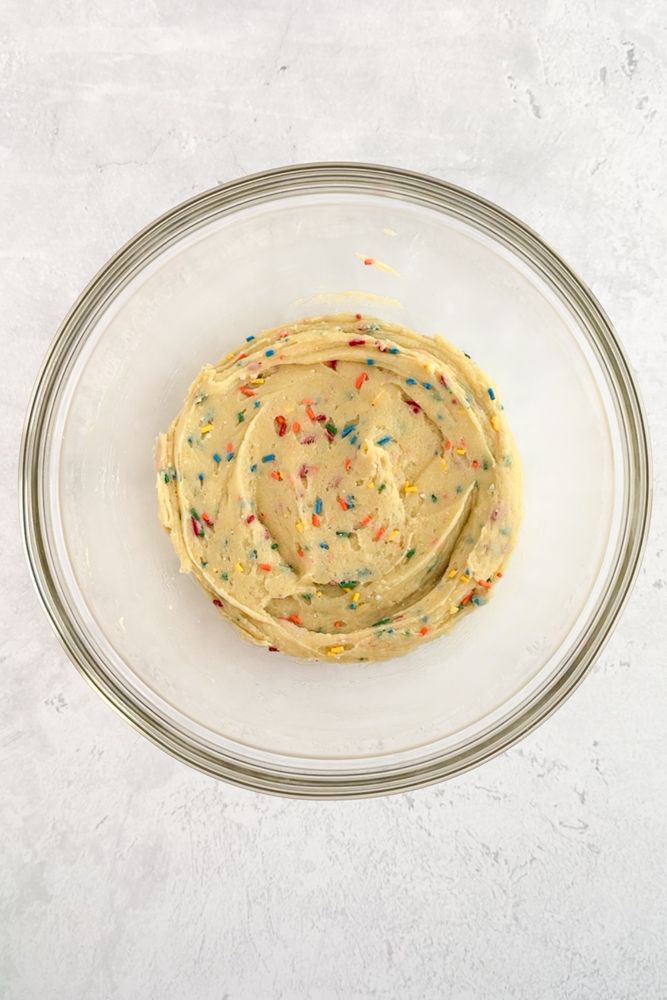 Cake mix cookie dough.
