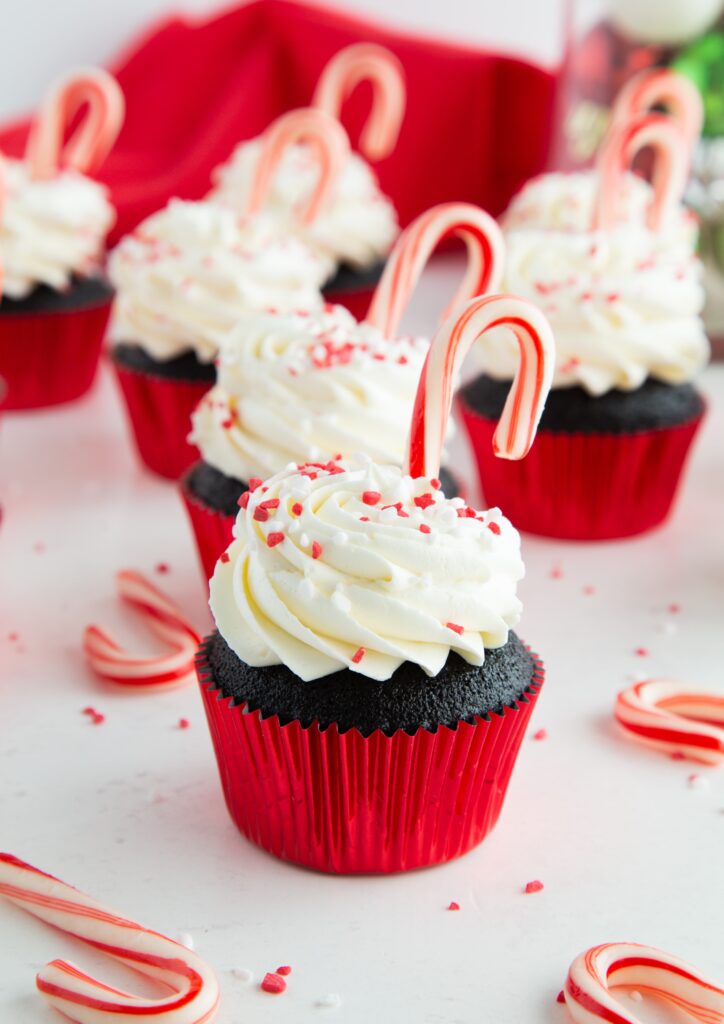 chocolate peppermint cupcakes