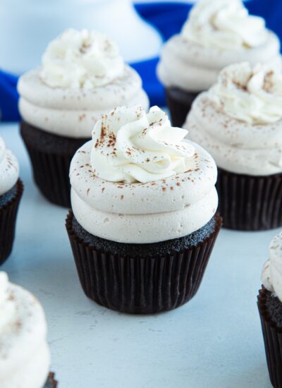 hot chocolate cupcakes featured image