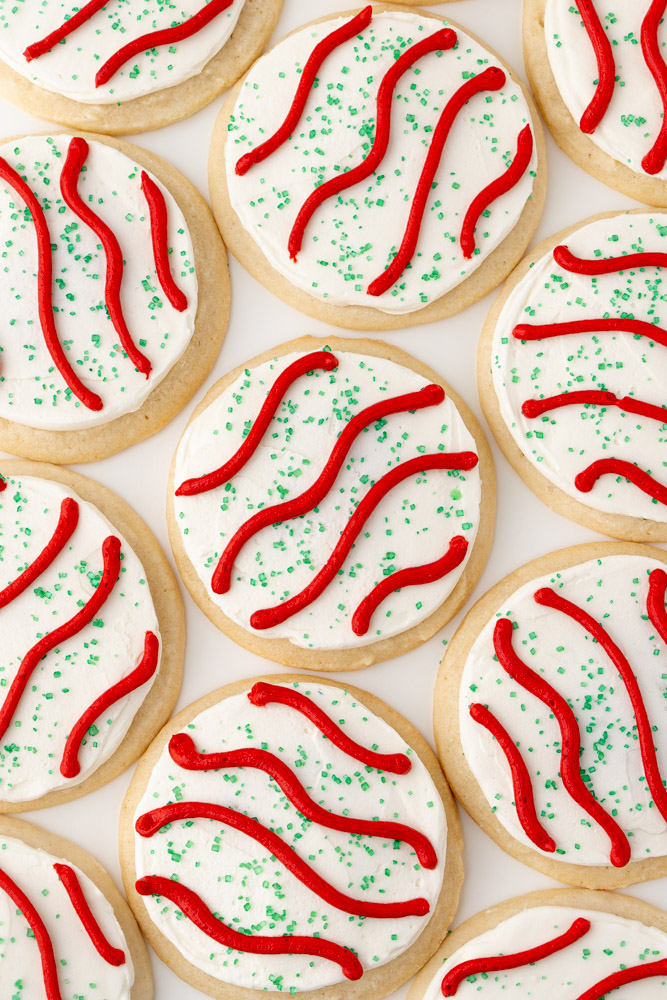 Little Debbie Christmas tree cookies.