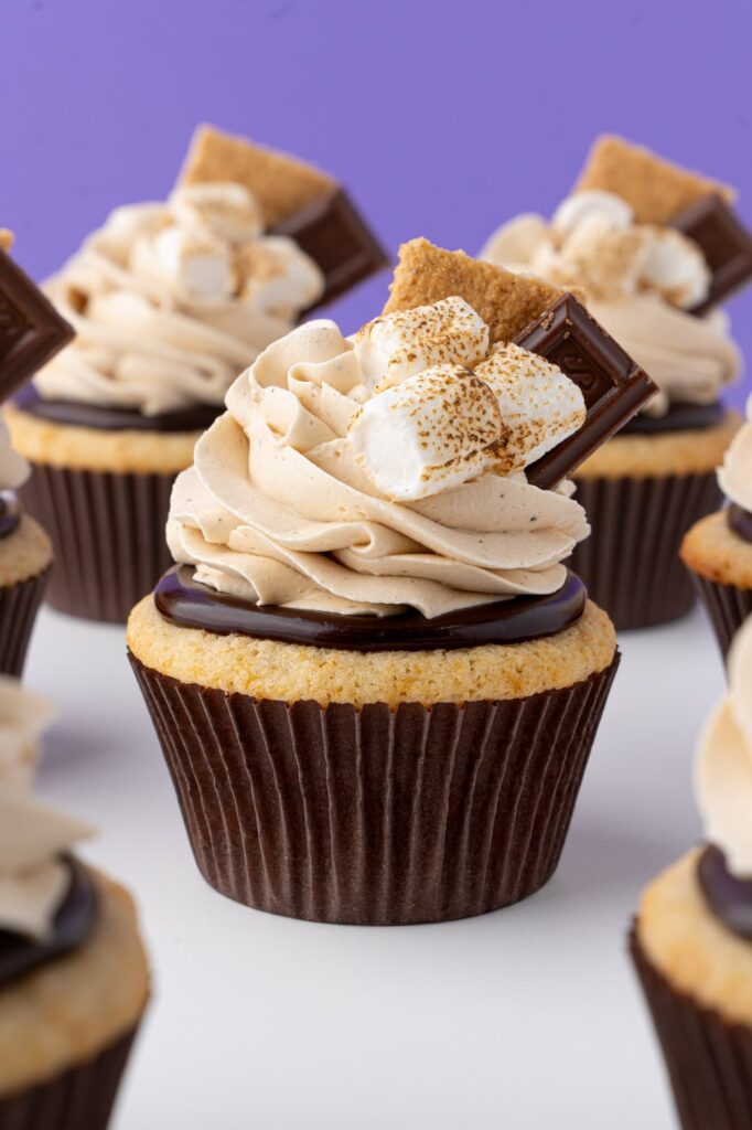 S'mores cupcakes.