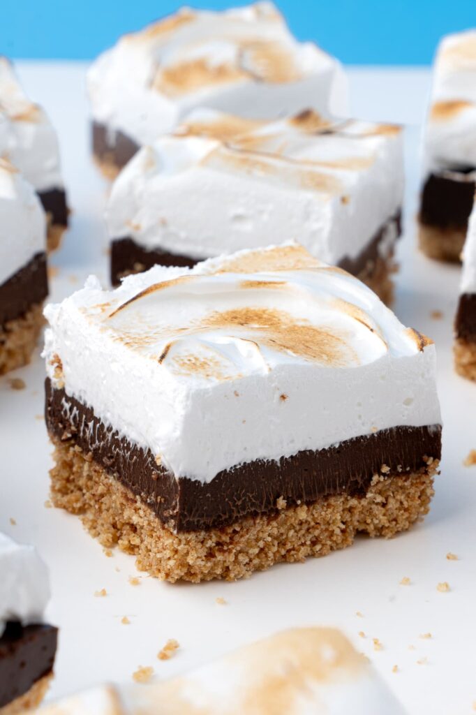 No bake s'mores bars.